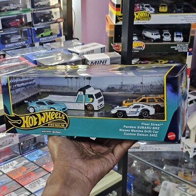 HOT WHEELS PREMIUM 2024 BOX SET GReedy FLEET STREET SUBARU MAXIMA
