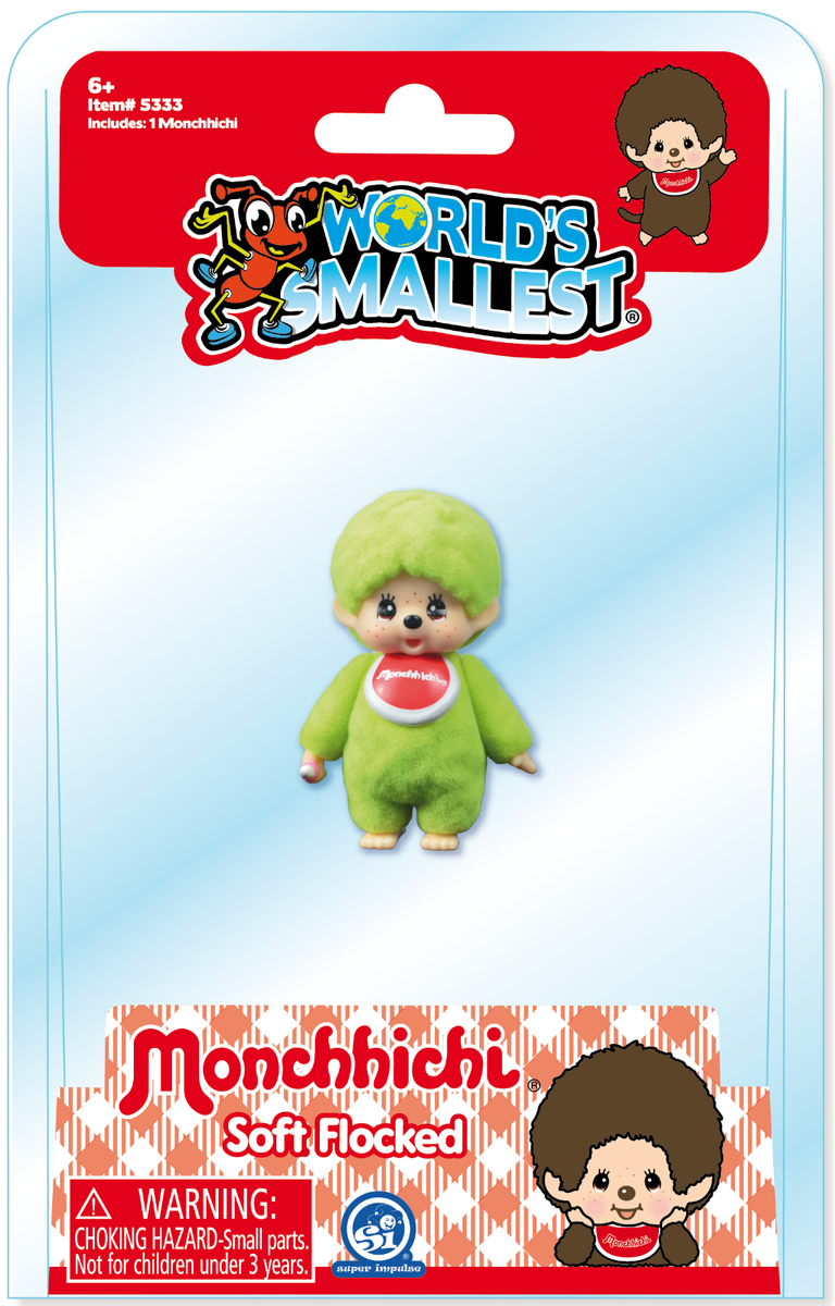 Worlds Smallest MONCHHICHI Baby Monkey Doll Anime Mini 2.25