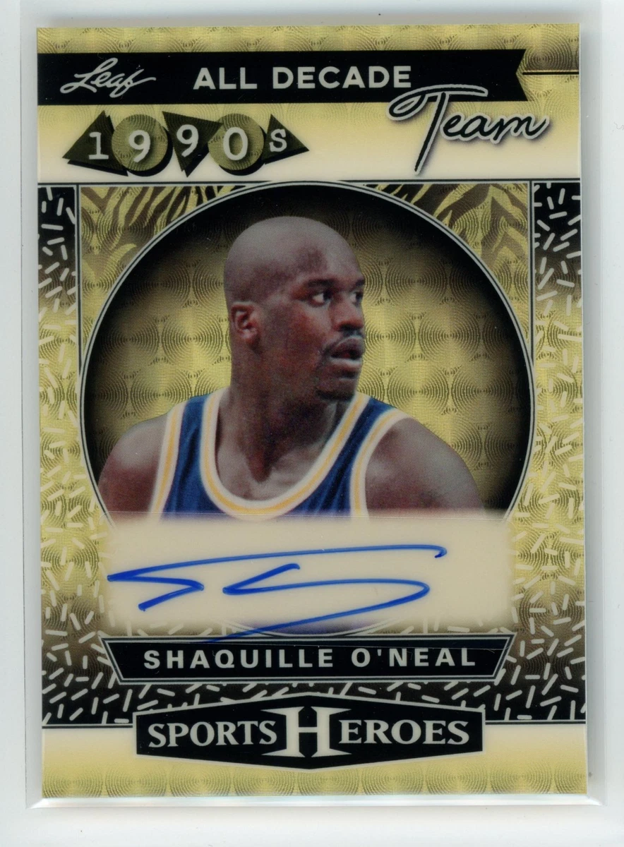 Shaquille O'Neal Basketball Autographed ungraded Sports Trading