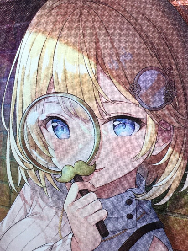 GREAT DETECTIVE Watson Amelia 2023 SR Weiss Schwarz Hololive Vol.2