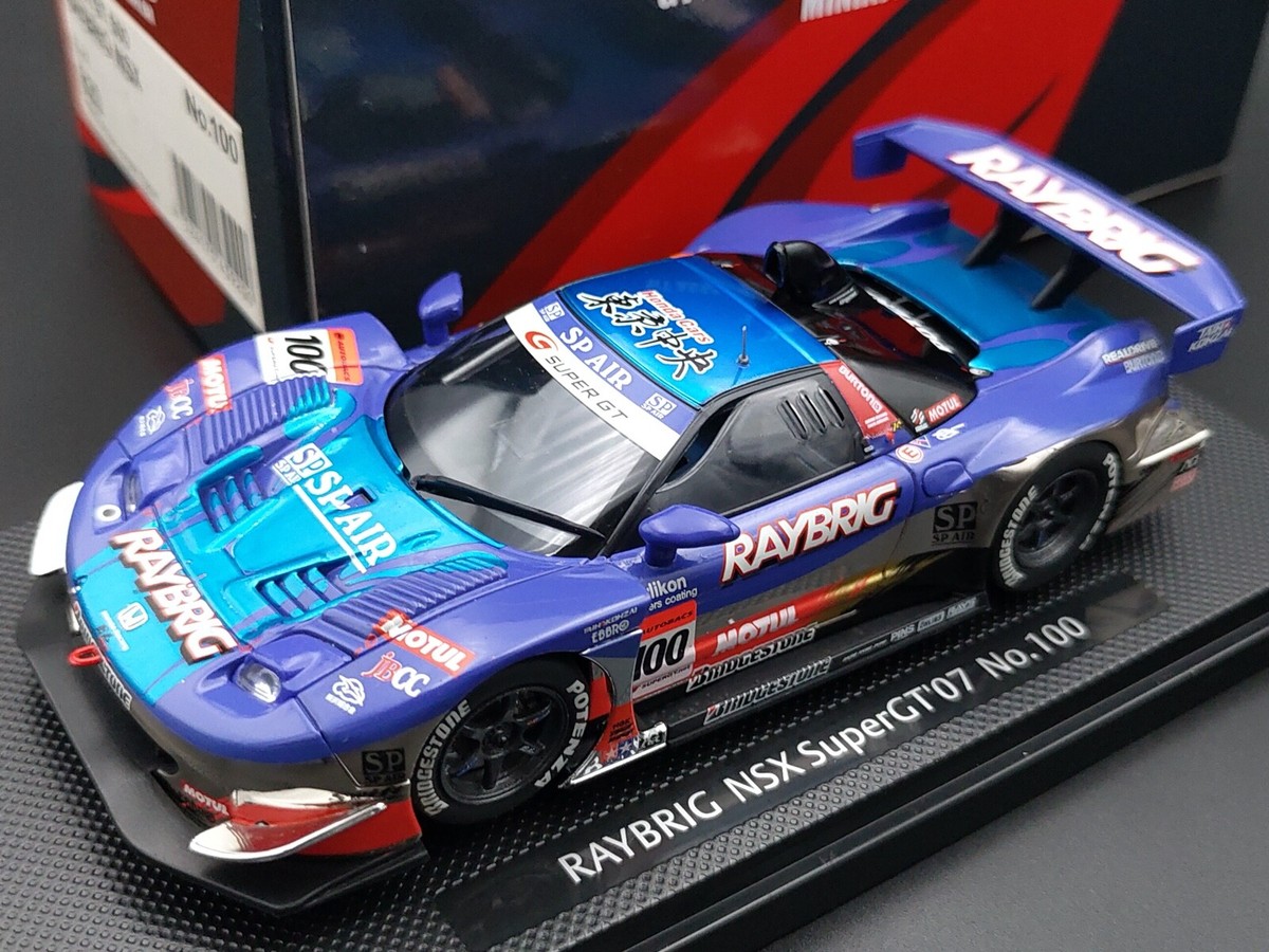 EBBRO 43920 1:43 RAYBRIG HONDA NSX 2007 SUPER GT 500 #100 DIE CAST