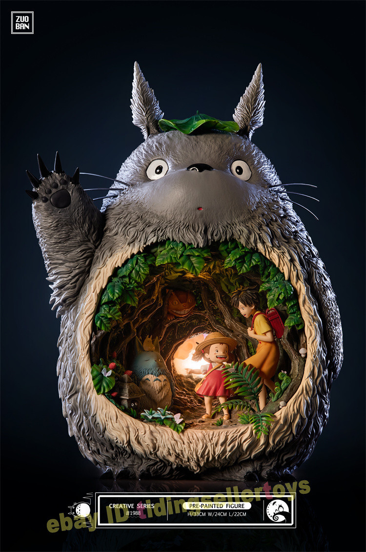 ZUOBAN Studio My Neighbor Totoro 1/6 Resin Statue Painted Totoro