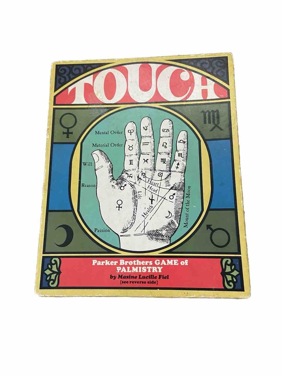 TOUCH Game of Palmistry Vintage 1970's Palm Reading Game Complete