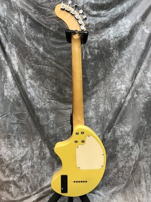 USED】Fernandes ZO-3 Electric Guitar Yellow Built-In Amplifier JP