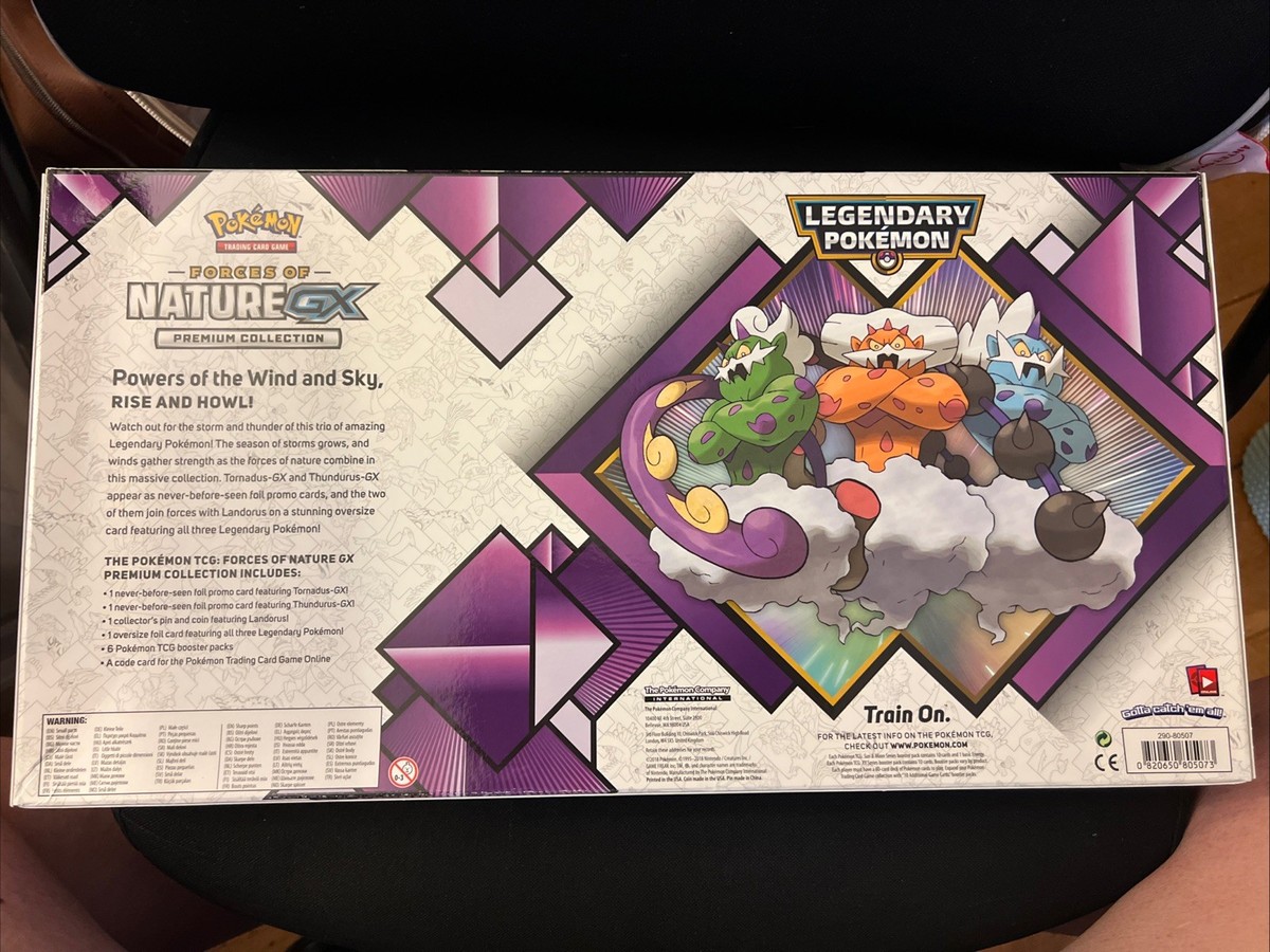 Pokemon Forces of Nature GX Premium Collection Box SEALED