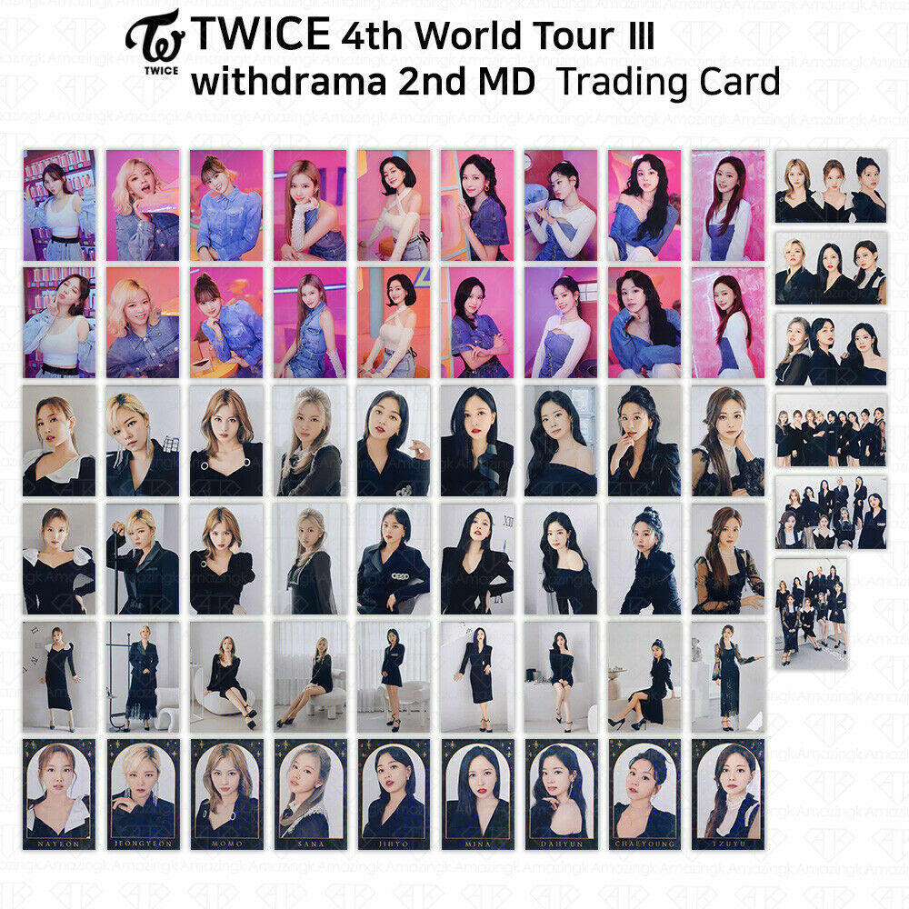 US Seller] TWICE 4th World Tour III Official Trading Card