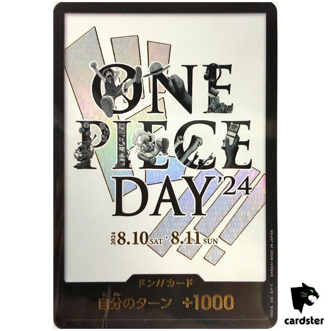 DON Card [White Background] [PROMO] ONE PIECE DAY 24 Japanese | eBay