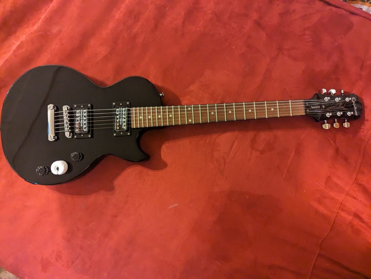 Epiphone Les Paul Special ii 2 Solid Black - 6 String | eBay