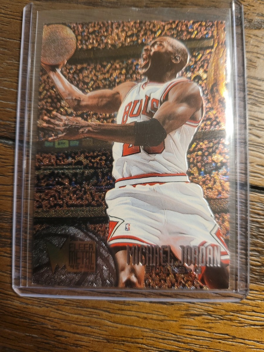 Michael Jordan Fleer Metal 95-96 Nice Card! | eBay