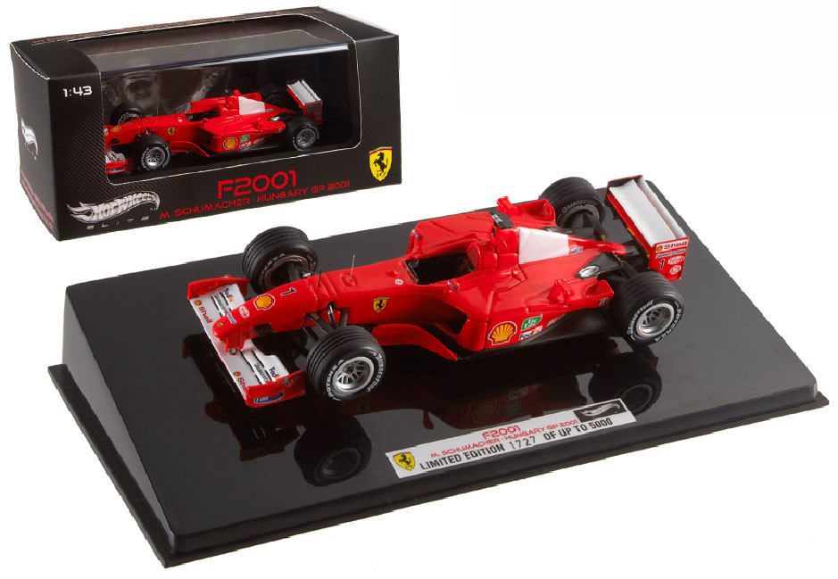 Mattel Elite V8374 Ferrari F2001 Hungary GP 2001 - Michael