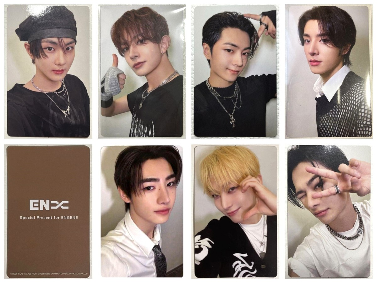 ENHYPEN アンケートトレカ ヒスン 即日発送 ENHYPEN ヒスン FC 1000人