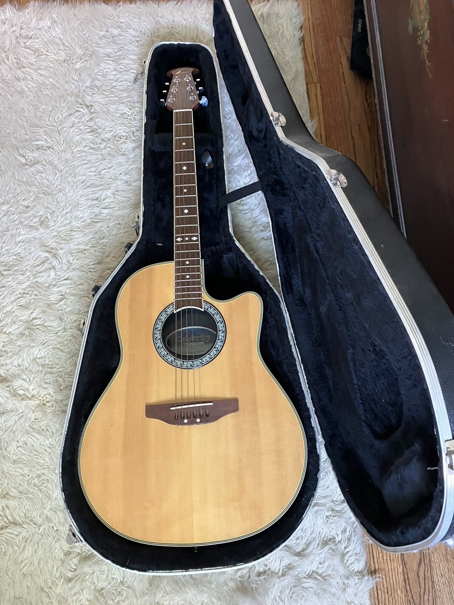 Ovation Celebrity CC057 Acoustic Electric Guitar - With Hard Case