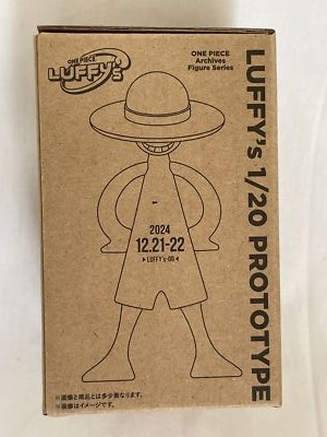 ONE PIECE LUFFY's 1/20 PROTOTYPE BANDAI Archives Figure Series