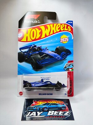 Hot Wheels 2025 F1 Williams Racing Case E (Promo Combine Shipping