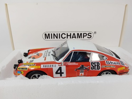 1/18 Minichamps Porsche 906 World Record Monza Red White w/ Box