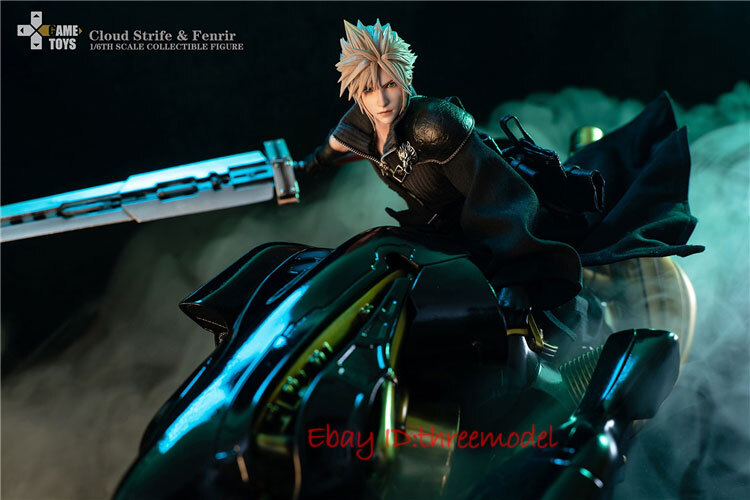 GAMETOYS 1/6 GT-006C FF7 Cloud Strife + Fenrir DX Ver Action