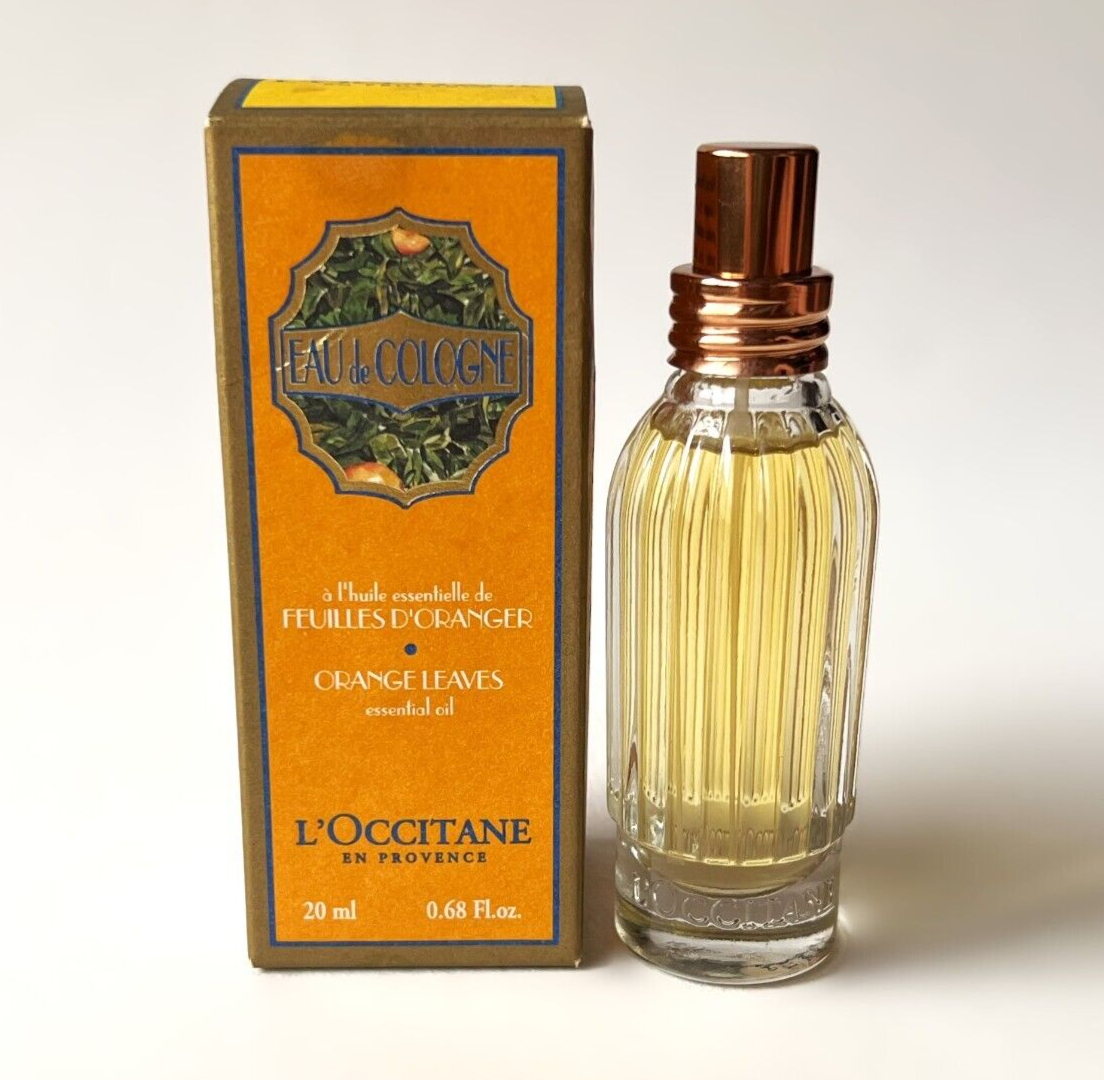 L'Occitane EAU DE COLOGNE with Orange Leaves Essential Oil (20 ml