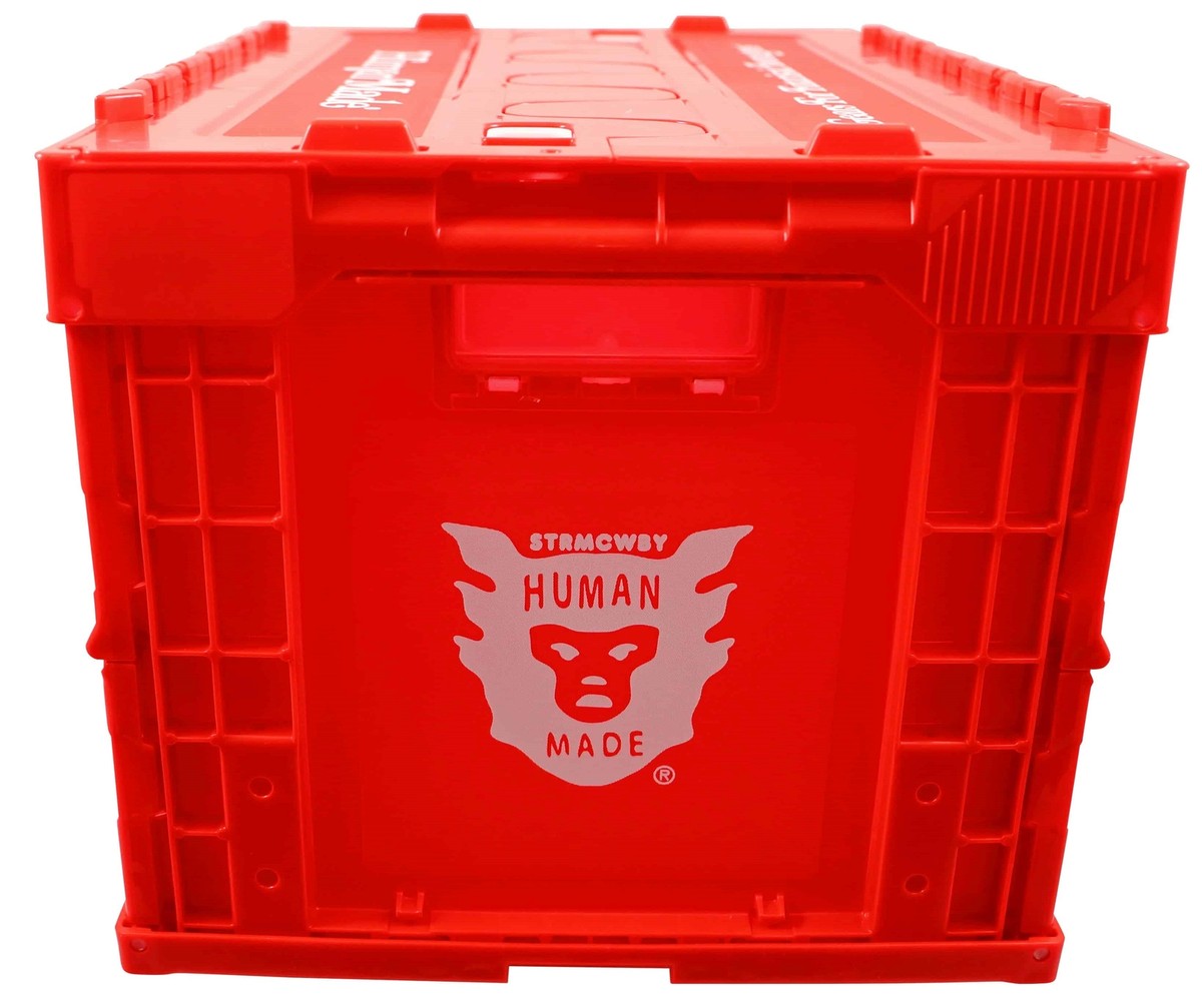 GENUINE NIGO VERDY 50L RED Crate Human Made Girls Don't Cry