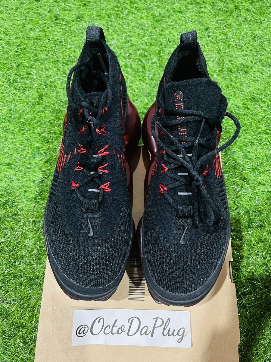 Nike Air Max Scorpion Flyknit Black Red Mens Multi Sizes DJ4701