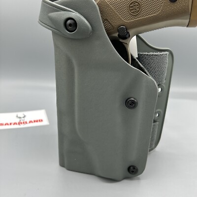 Safariland 6005 Beretta 92, 92FS, m9a3,3v Drop Leg Holster Green