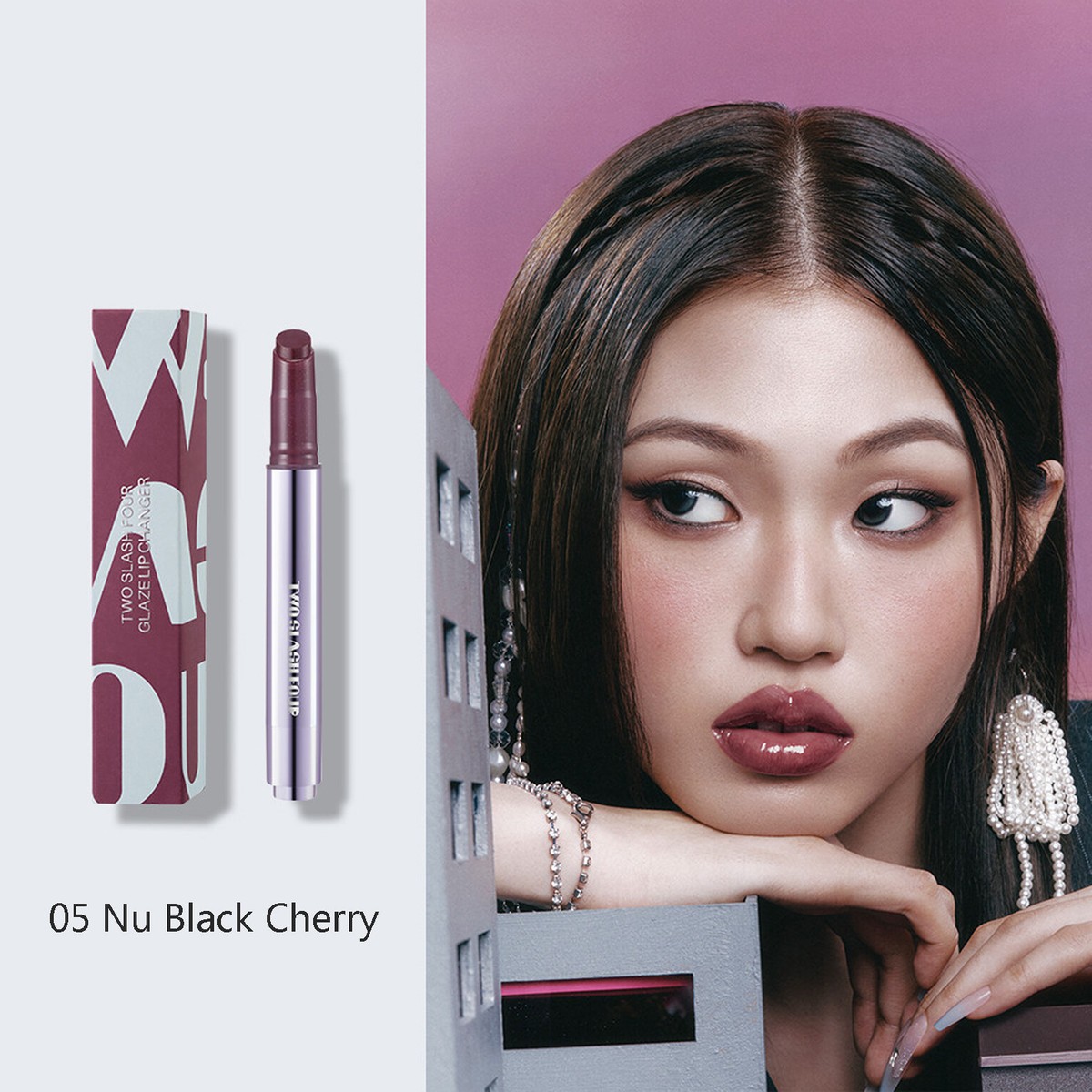 TWO SLASH FOUR Glaze Lip Changer 2.7g 7colors K-Beauty | eBay