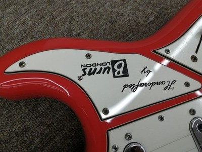 Burns Cobra DX Electric Guitar Red Stratocaster Type Used From