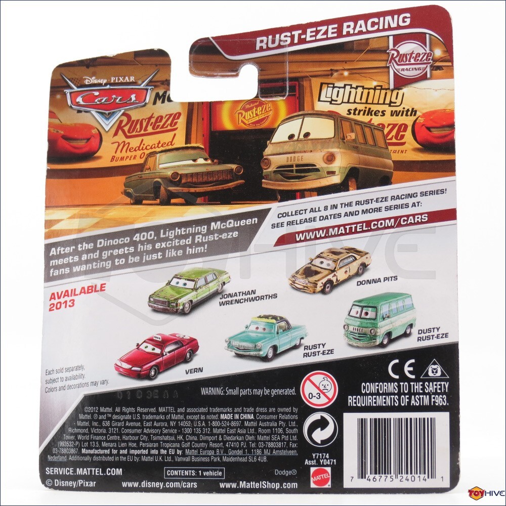 Disney Pixar Cars Dusty from Rust-eze Racing Collection #1 of 8