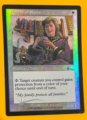 MTG MOTHER OF RUNES (FOIL) Urza's Legacy (OldManMTG 006-456) | eBay