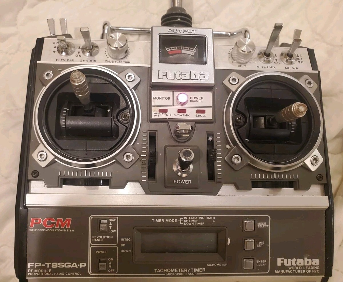 Rare Futaba FP-T8SGA-P PCM Radio Controls Back to the Future Marty