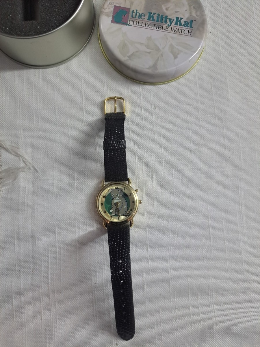 The Kitty Kat Collectible Watch Cat | eBay
