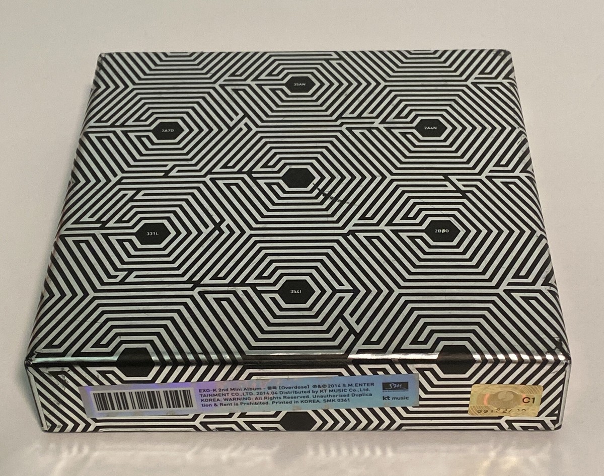 EXO 2nd Mini-Album Overdose (Korean Vers./Chinese Vers.) No