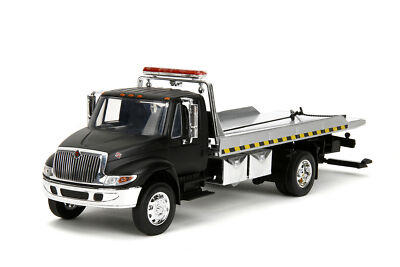INTERNATIONAL DURASTAR 4400 FLATBED TOW TRUCK 1/24 DIECAST CAR