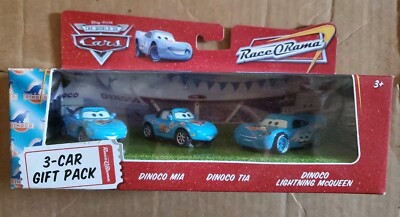 Disney Cars 3 Pack RACE O RAMA DINOCO TIA MIA MCQUEEN loose | eBay