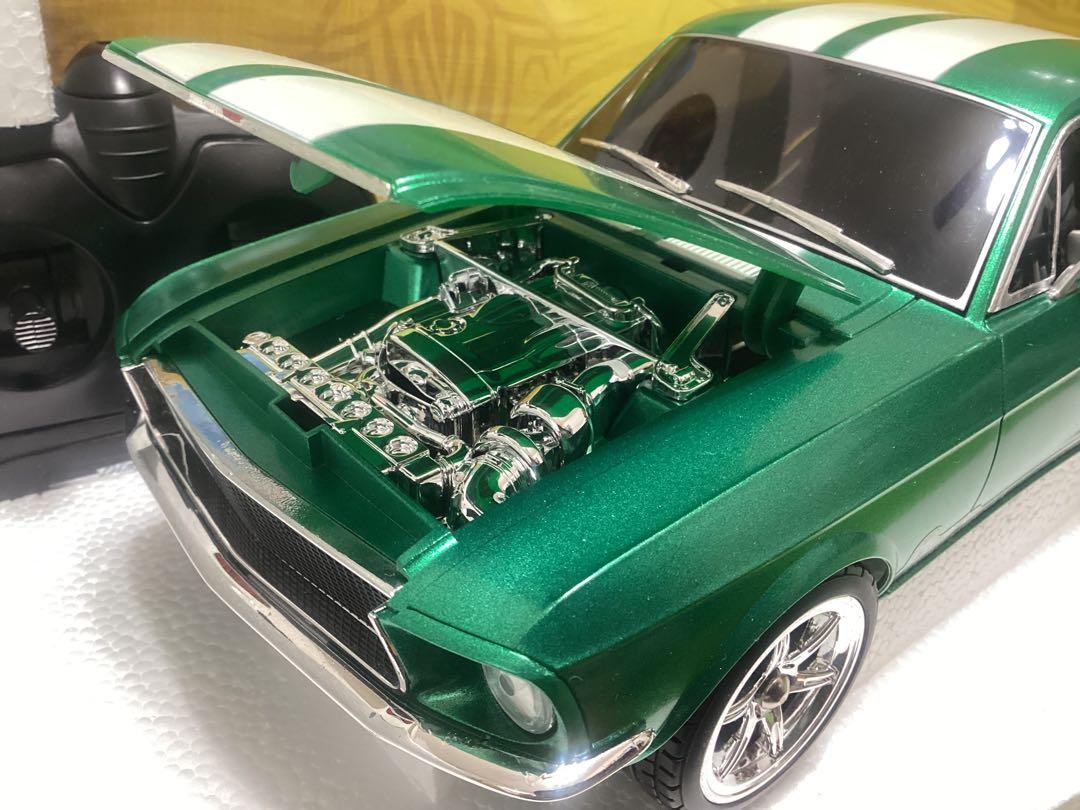 Nikko Drift Mustang 67 RC Car - Remote Control, Forward/Backward