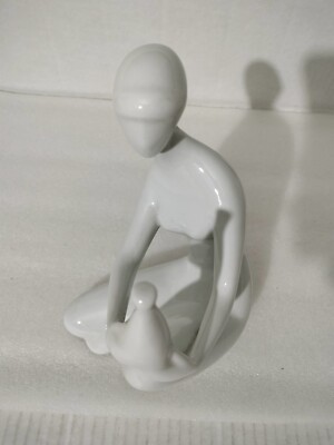 Porcelain Statue By Jitka Forejtova For Royal Dux, Czechoslovakia
