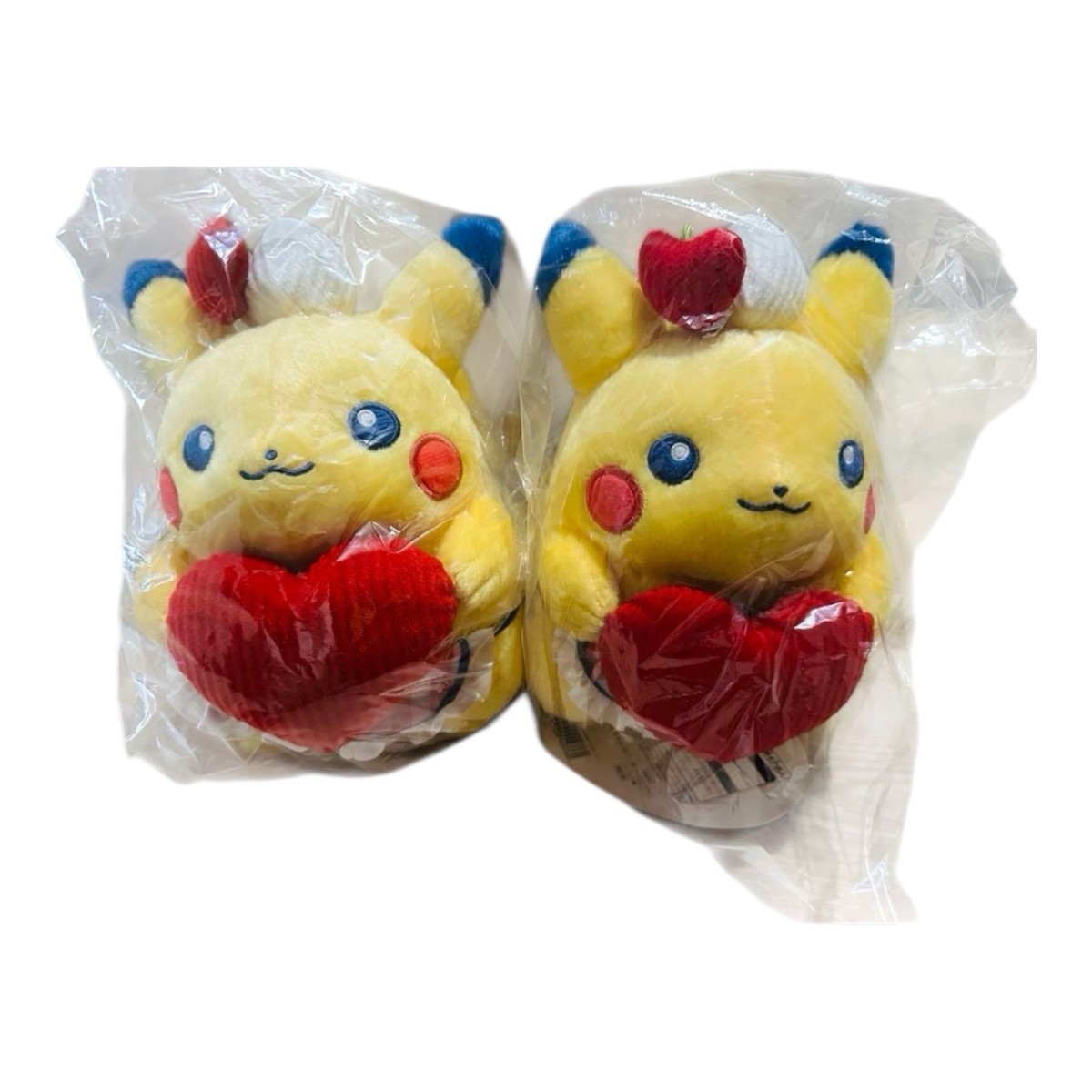 2sets Pokemon Center Original PIKACHU DINER Plush Mascot Apron