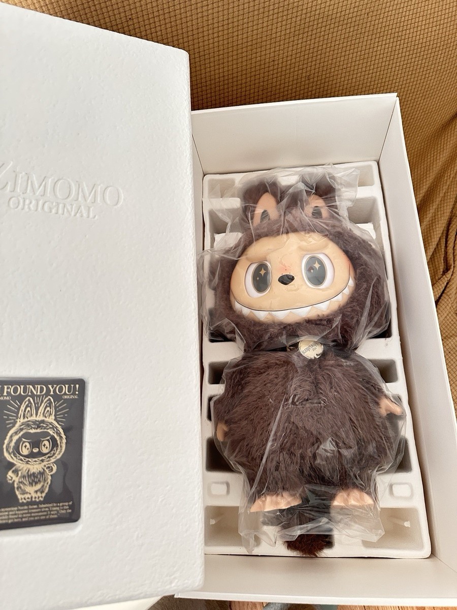 Authentic) Pop Mart Labubu Zimomo Monsters I Found You Vinyl Plush