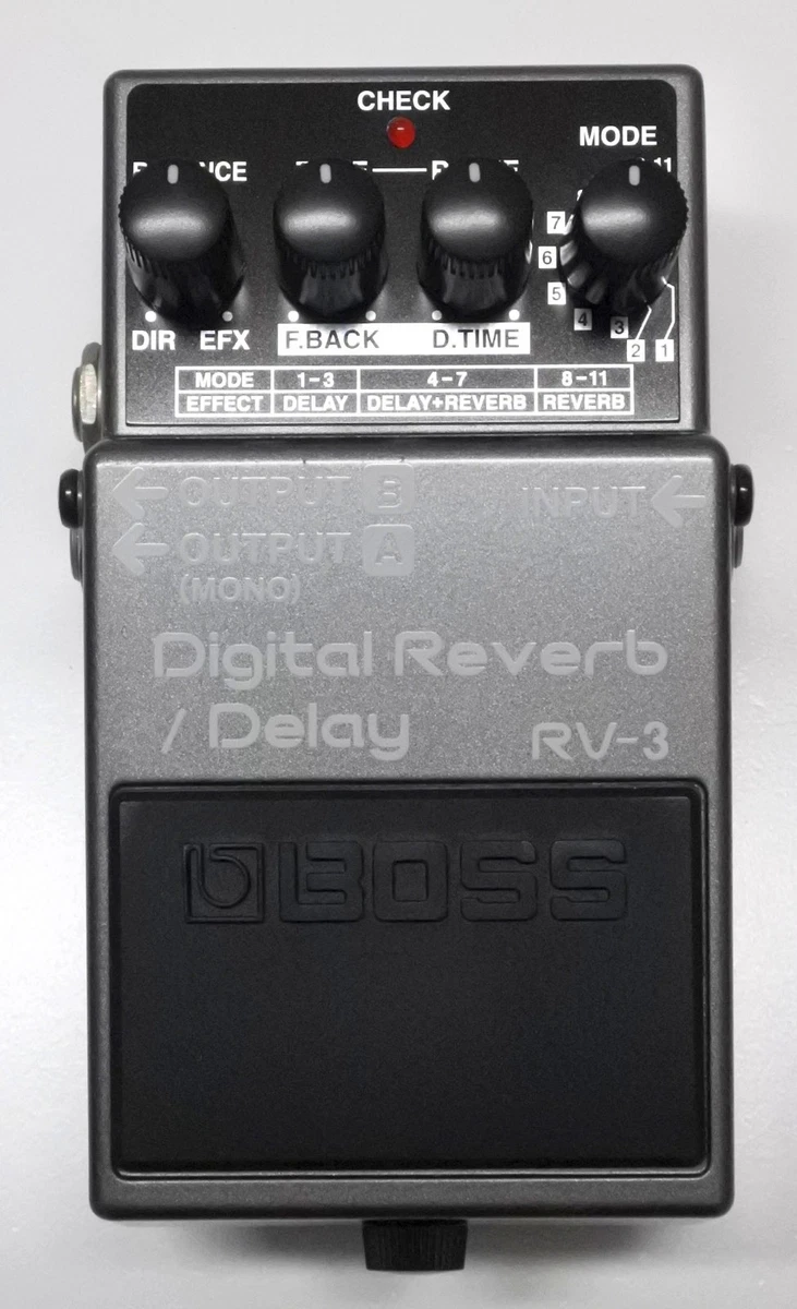 Boss RV 3 Guitar Delay, Echo & Reverb Pedals for sale | eBay