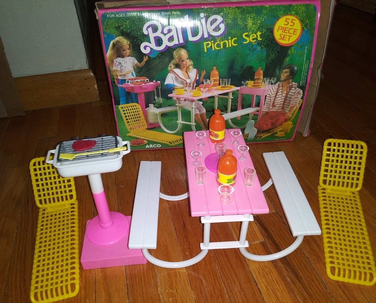 Barbie Vintage Picnic Set Incomplete | eBay