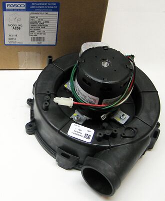 Fasco A209 Furnace Heater Draft Inducer Motor Blower for Lennox