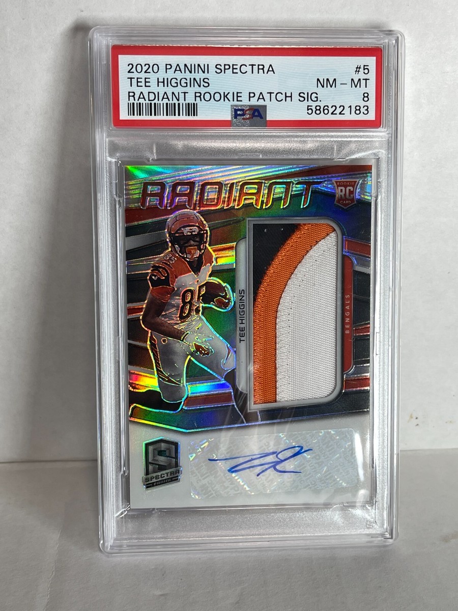 Tee Higgins Auto /75 Spectra Radiant No. 5 RPA 3 Color Patch RC