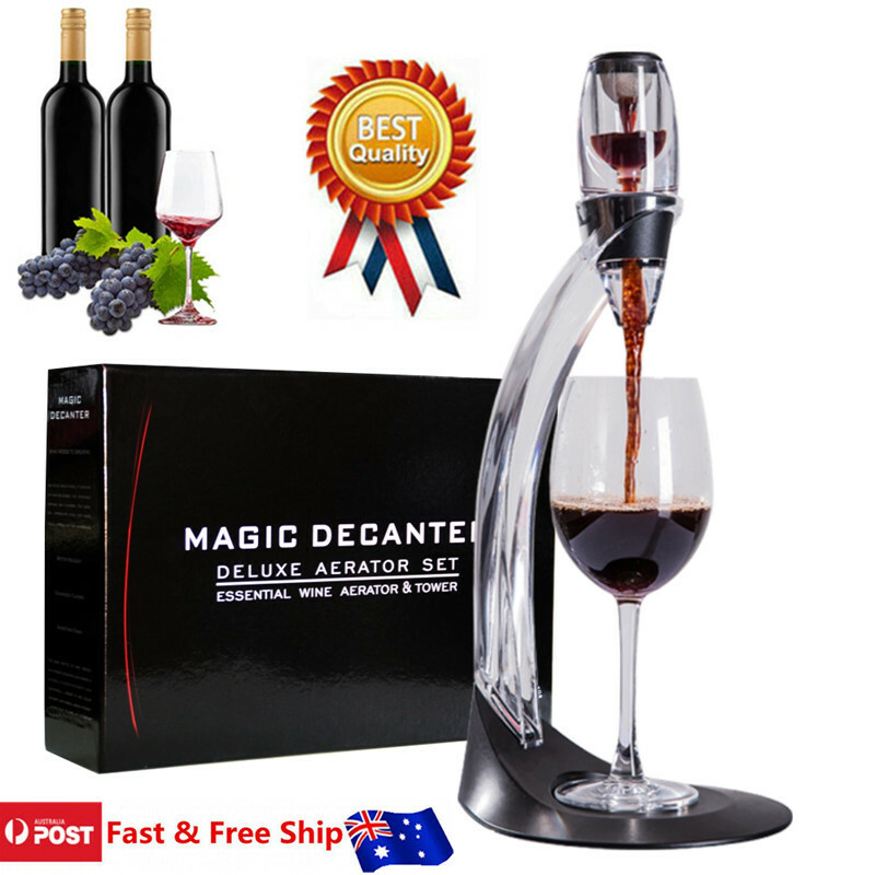 Wine Aerator Magic Decanter Deluxe Aerator Gift Set Essential Wine