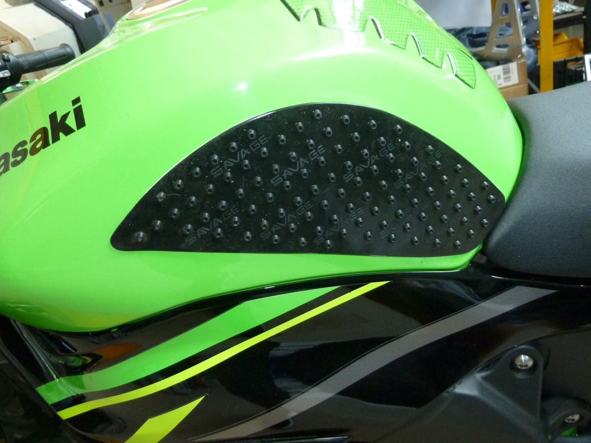 KAWASAKI ZX6R ZX636 2009-2022 Traction tank pads GRIPPER STOMP
