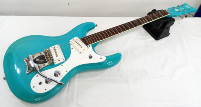 Mosrite The Ventures Model Electric Guitar Surf Green w/Hardcase