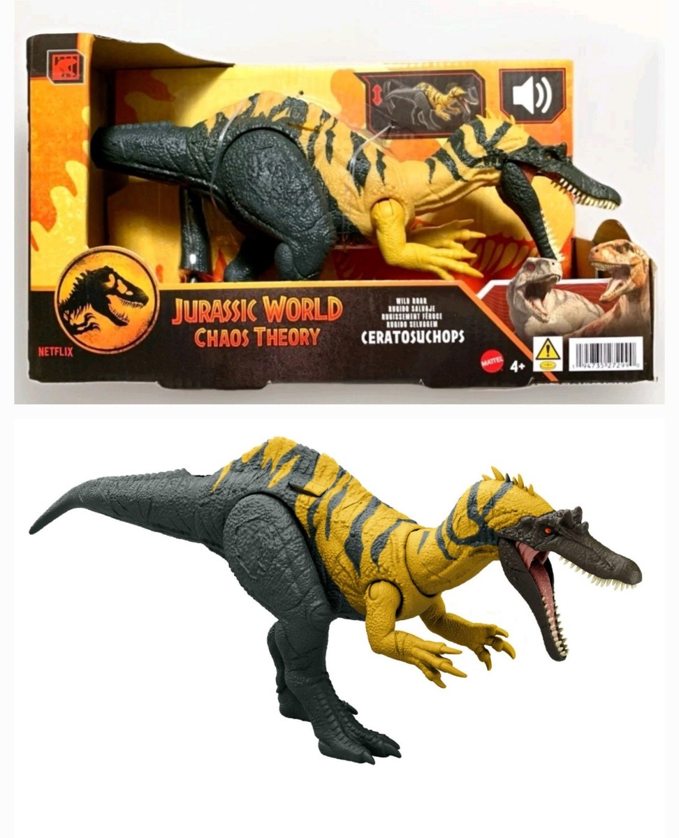 Jurassic World Chaos Theory 3-Pack: Ceratosuchops, Kentrosaurus