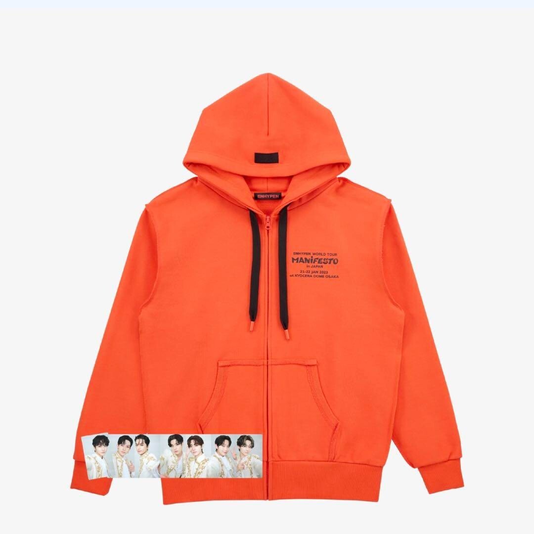 ENHYPEN WORLD TOUR MANIFESTO in JAPAN Zip-Up Hoodie M-Size Trading