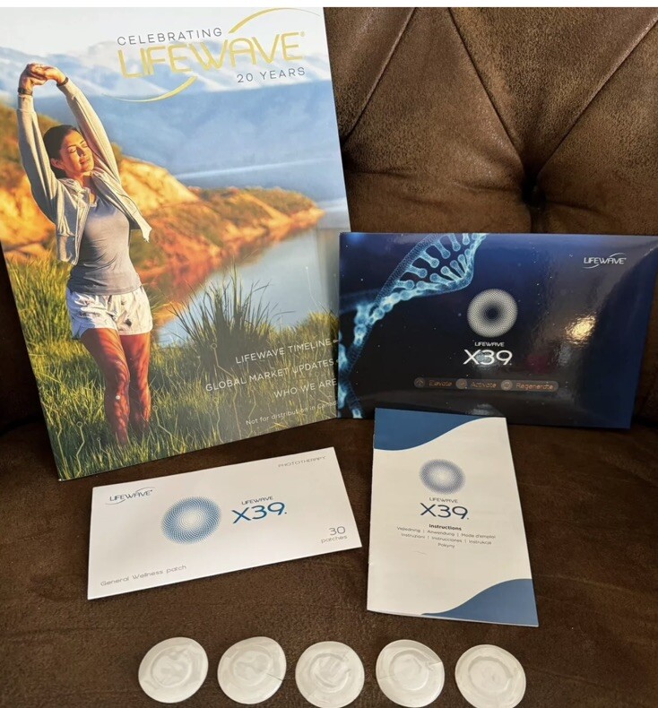 LIFEWAVE X39 Patches - 30 Patches - Elevate, Activate, Regenerate