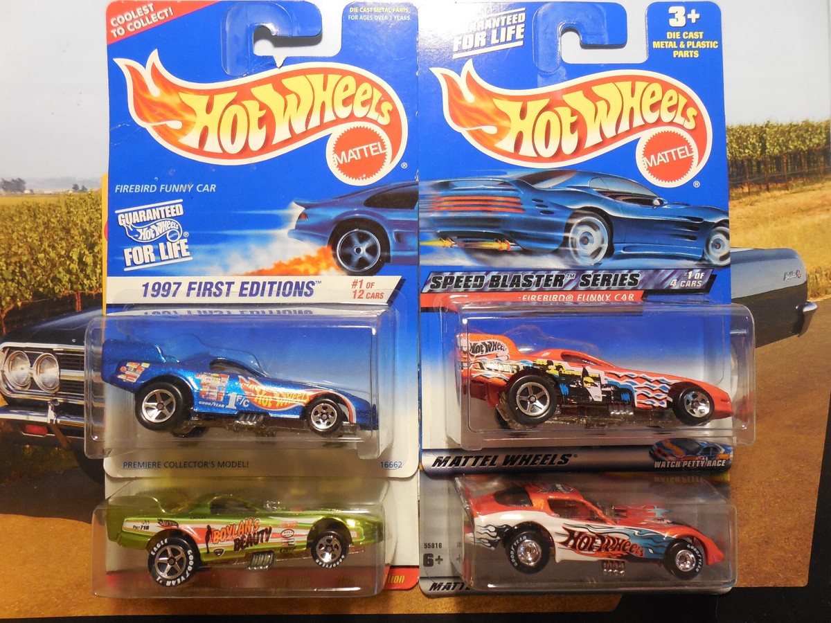 Hot wheels Firebird Funny Car LOT 4 FINAL RUN CLASSICS SPEED