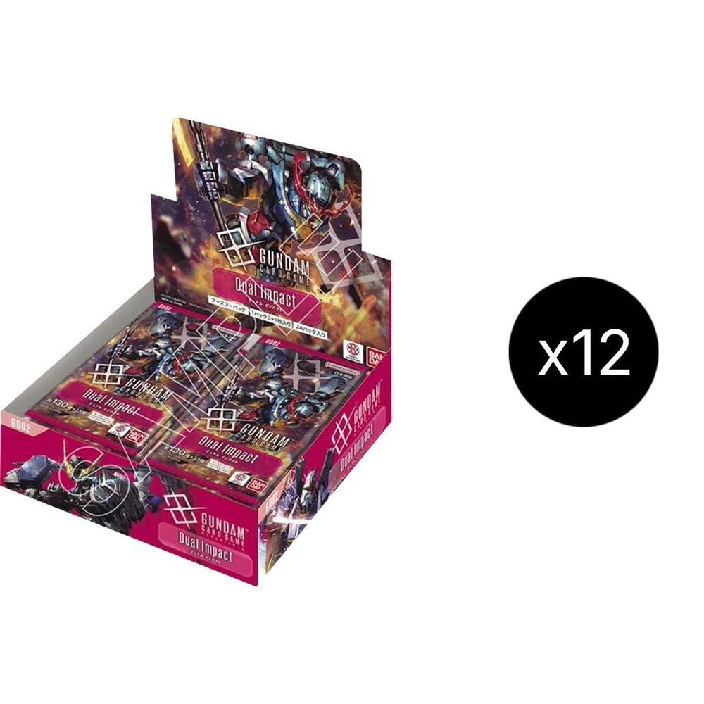 GUNDAM TCG Case 12x Booster Box DUAL IMPACT GD02 - ENGLISH | eBay