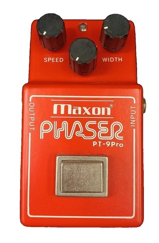 MAXON PT-909 Phase Tone Made in Japan Vintage Phaser Guitar Effect